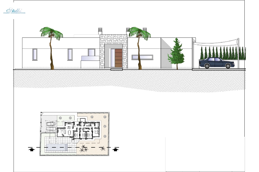 вилла in Calpe на продажу, жилая площадь 192 м², aircondition, поверхности суши 800 м², 4 спальни, 3 ванная, pool, ref.: BI-CA.H-442-8