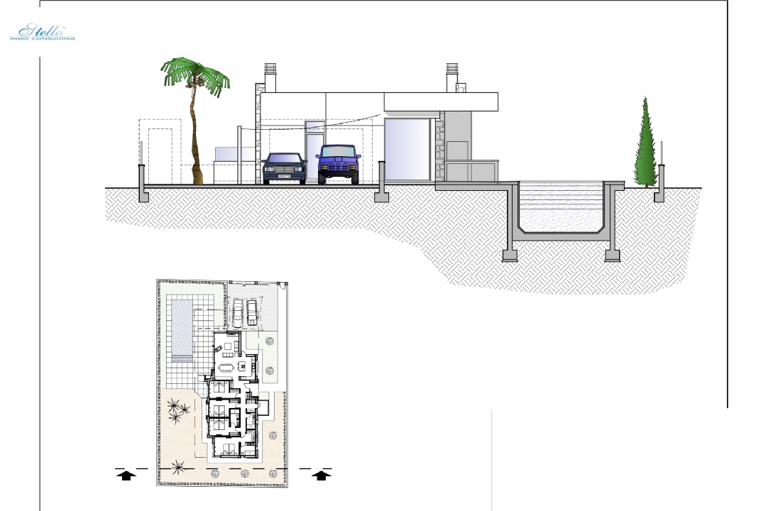 вилла in Calpe на продажу, жилая площадь 192 м², aircondition, поверхности суши 800 м², 4 спальни, 3 ванная, pool, ref.: BI-CA.H-442-9