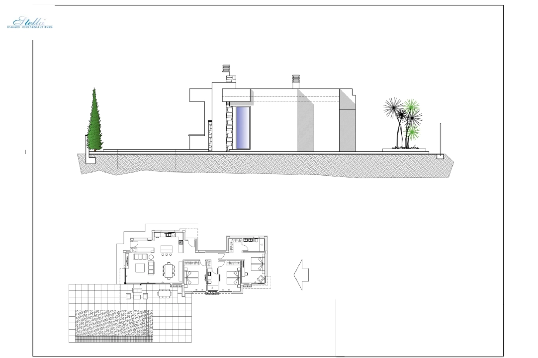 вилла in Calpe на продажу, жилая площадь 166 м², aircondition, поверхности суши 800 м², 3 спальни, 2 ванная, pool, ref.: BI-CA.H-443-8