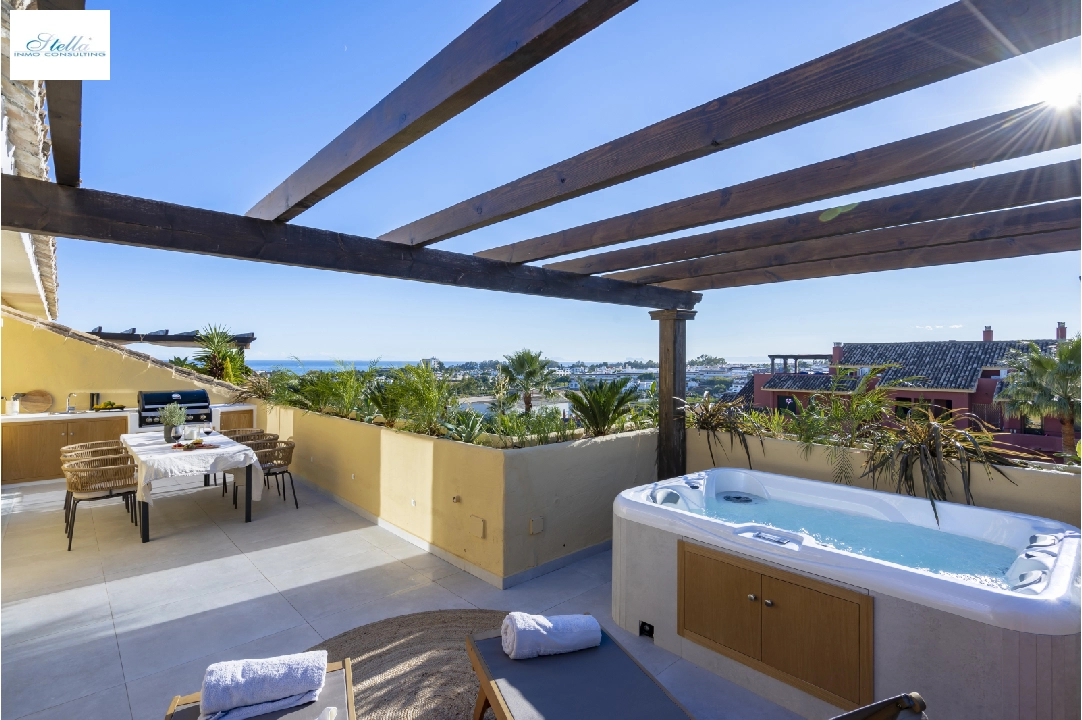 пентхаус in Estepona на продажу, жилая площадь 154 м², aircondition, поверхности суши 90 м², 3 спальни, 3 ванная, ref.: NX-401750-1