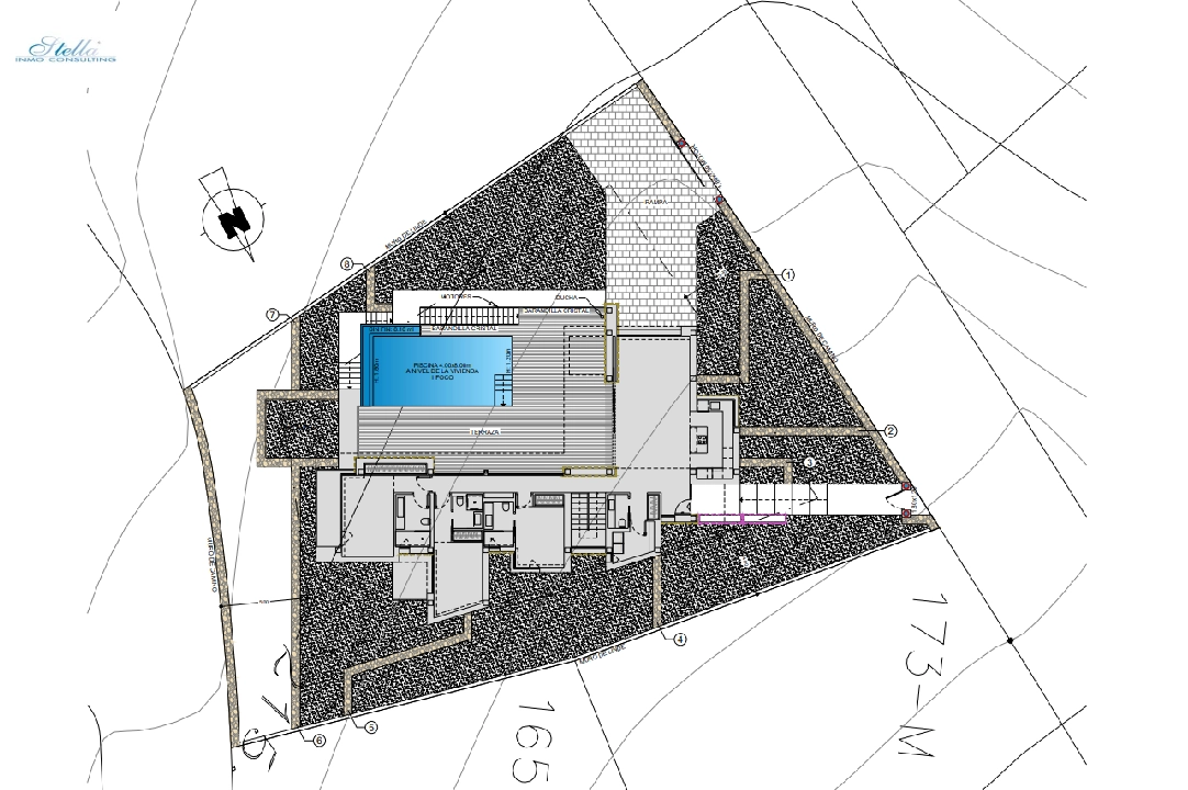 вилла in Benitachell(Cumbre del Sol) на продажу, жилая площадь 615 м², aircondition, поверхности суши 951 м², 3 спальни, 4 ванная, pool, ref.: BP-4178BELL-10