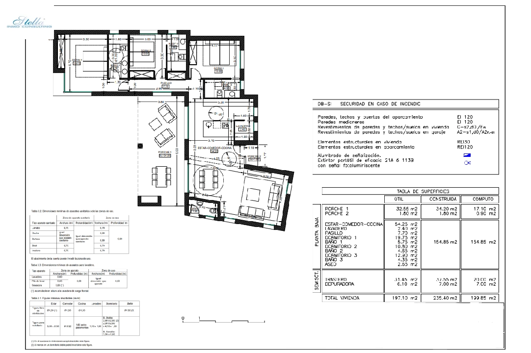 участок под строительство жилья in Javea(Valsol) на продажу, жилая площадь 235 м², поверхности суши 1000 м², 3 спальни, 3 ванная, ref.: BP-4180JAV-6