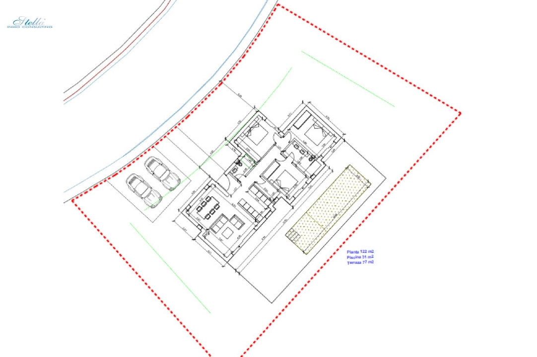 вилла in Pedreguer(Monte Solana) на продажу, жилая площадь 230 м², aircondition, поверхности суши 719 м², 3 спальни, 2 ванная, pool, ref.: BP-3578PED-2