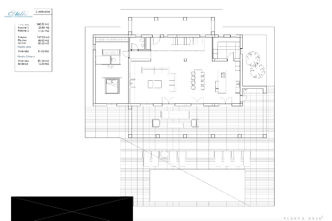 загородный дом in Teulada на продажу, жилая площадь 460 м², aircondition, поверхности суши 13536 м², 4 спальни, 4 ванная, pool, ref.: CA-F-1515-AMB-7