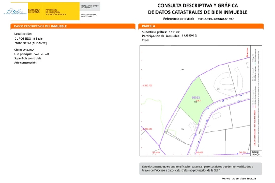 участок под строительство жилья in Denia(Marques VI) на продажу, поверхности суши 954 м², ref.: AS-1323-21