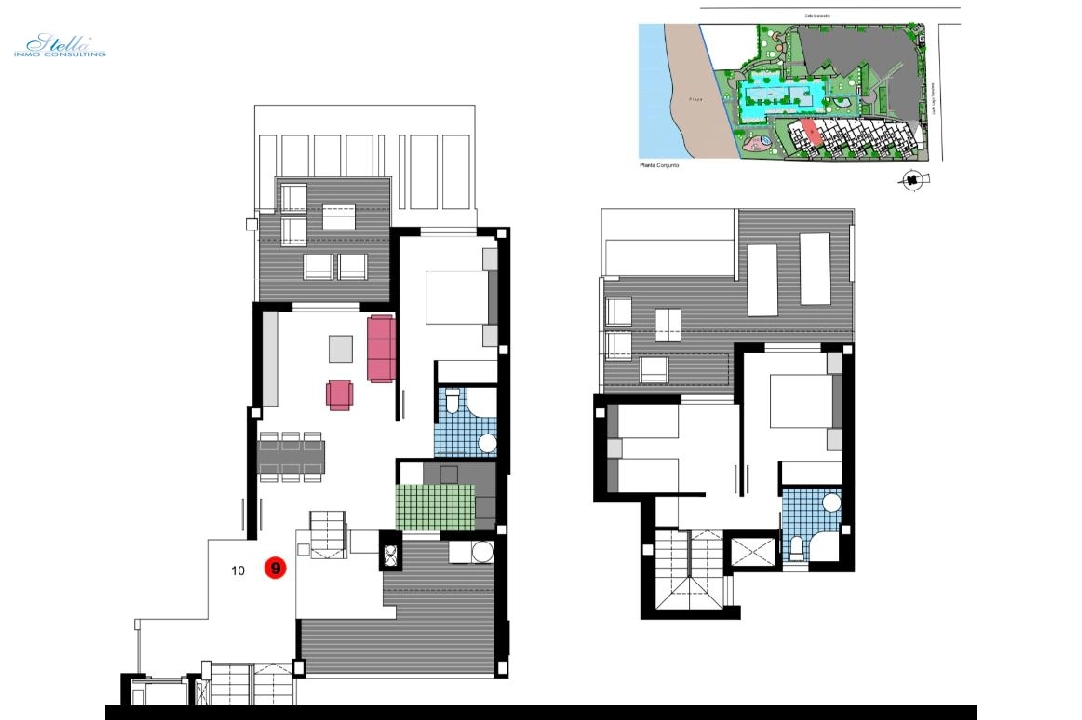 пентхаус in Denia на продажу, жилая площадь 98 м², год постройки 2023, состояние Как новый, + KLIMA, aircondition, 3 спальни, 2 ванная, pool, ref.: AS-1723-4