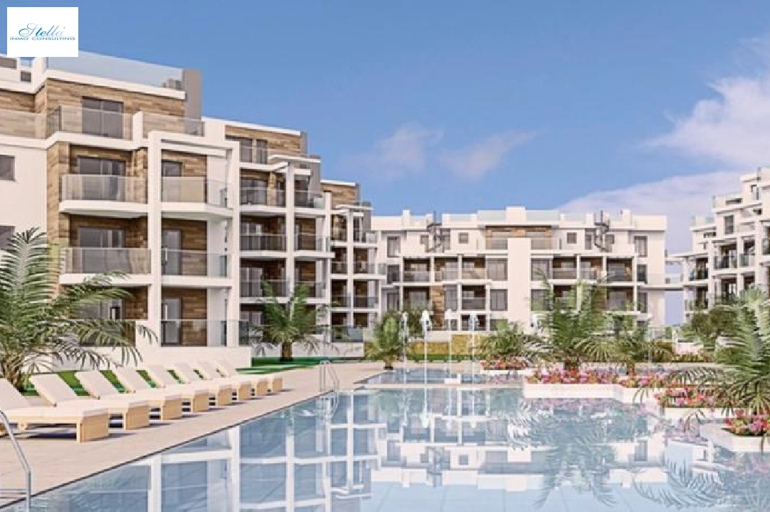 квартира на верхнем этаже in Denia на продажу, жилая площадь 85 м², год постройки 2023, состояние Как новый, + KLIMA, aircondition, 3 спальни, 2 ванная, pool, ref.: AS-1823-19