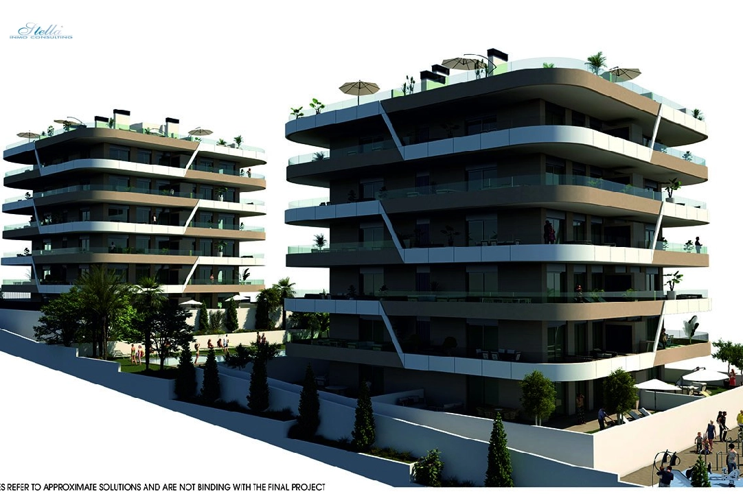 квартира на верхнем этаже in Los Arenales del Sol на продажу, жилая площадь 173 м², состояние Совершенно Новый, 2 спальни, 2 ванная, pool, ref.: HA-ADN-141-A02-3