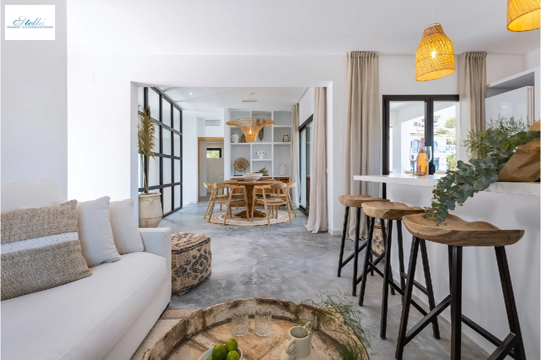 вилла in Javea(Adsubia Toscamar) на продажу, жилая площадь 196 м², aircondition, поверхности суши 740 м², 4 спальни, 4 ванная, pool, ref.: BP-4260JAV-23