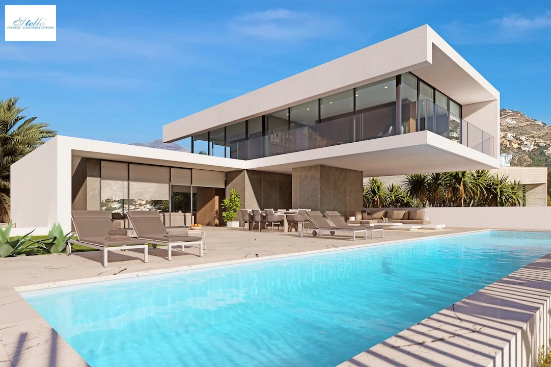 вилла in Moraira на продажу, жилая площадь 568 м², aircondition, поверхности суши 869 м², 4 спальни, 4 ванная, pool, ref.: CA-H-1608-AMB-1