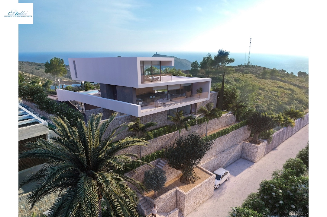 вилла in Moraira на продажу, жилая площадь 568 м², aircondition, поверхности суши 869 м², 4 спальни, 4 ванная, pool, ref.: CA-H-1608-AMB-11