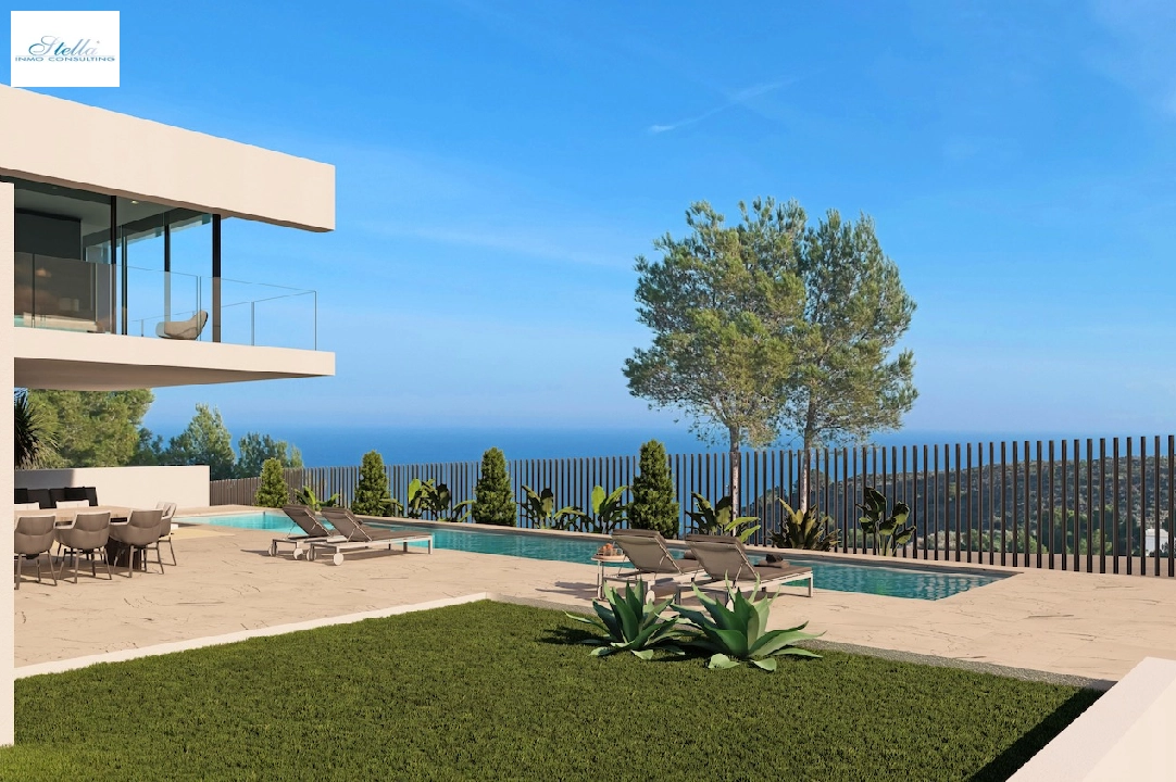 вилла in Moraira на продажу, жилая площадь 568 м², aircondition, поверхности суши 869 м², 4 спальни, 4 ванная, pool, ref.: CA-H-1608-AMB-13