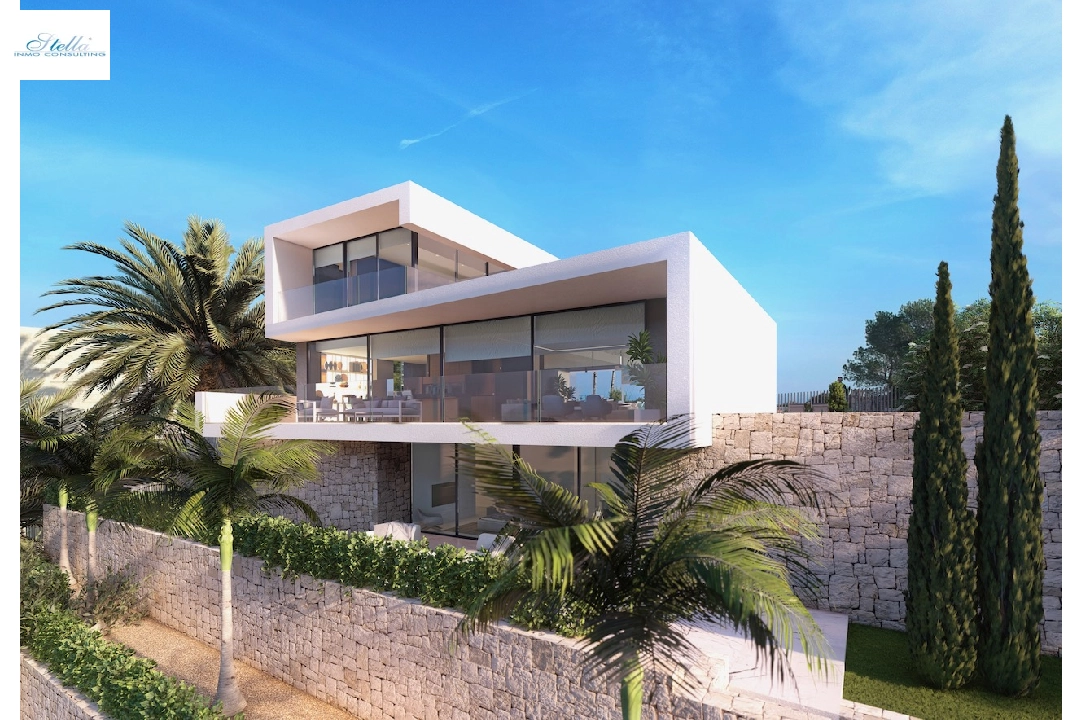 вилла in Moraira на продажу, жилая площадь 568 м², aircondition, поверхности суши 869 м², 4 спальни, 4 ванная, pool, ref.: CA-H-1608-AMB-9