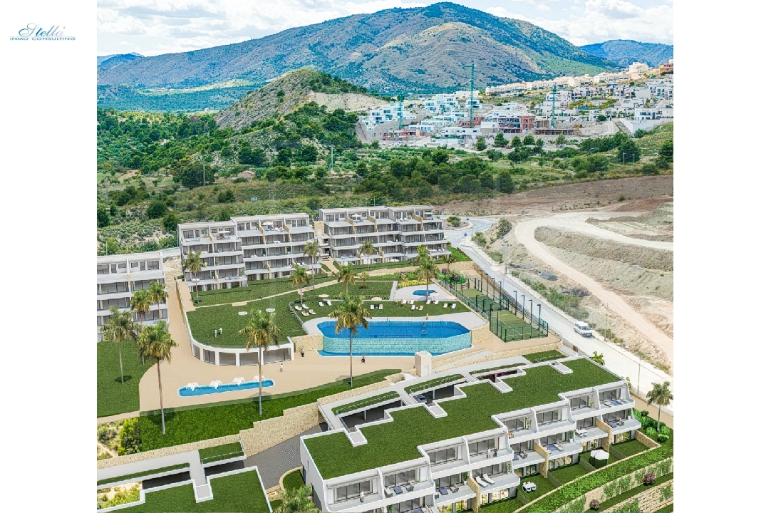 квартира in Finestrat на продажу, aircondition, 2 спальни, pool, ref.: NL-NLD1382-18