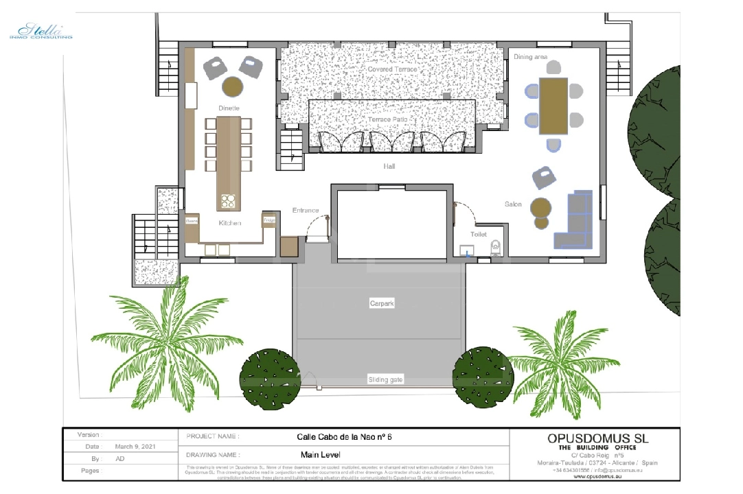 вилла in Moraira на продажу, жилая площадь 357 м², aircondition, поверхности суши 804 м², 4 спальни, 4 ванная, pool, ref.: NL-NL1426-23