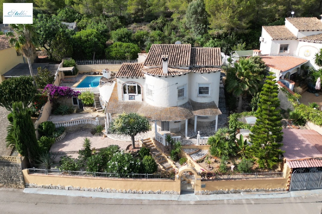 вилла in Denia на продажу, жилая площадь 130 м², год постройки 1980, + Центральное Отопление, aircondition, поверхности суши 1031 м², 3 спальни, 2 ванная, pool, ref.: JS-1623-1