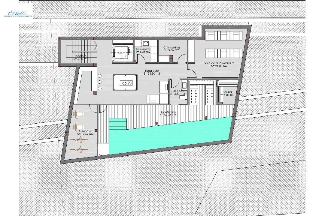 вилла in Benissa(Raco de galeno) на продажу, жилая площадь 560 м², aircondition, поверхности суши 1500 м², 4 спальни, 4 ванная, pool, ref.: BP-3615BEN-12