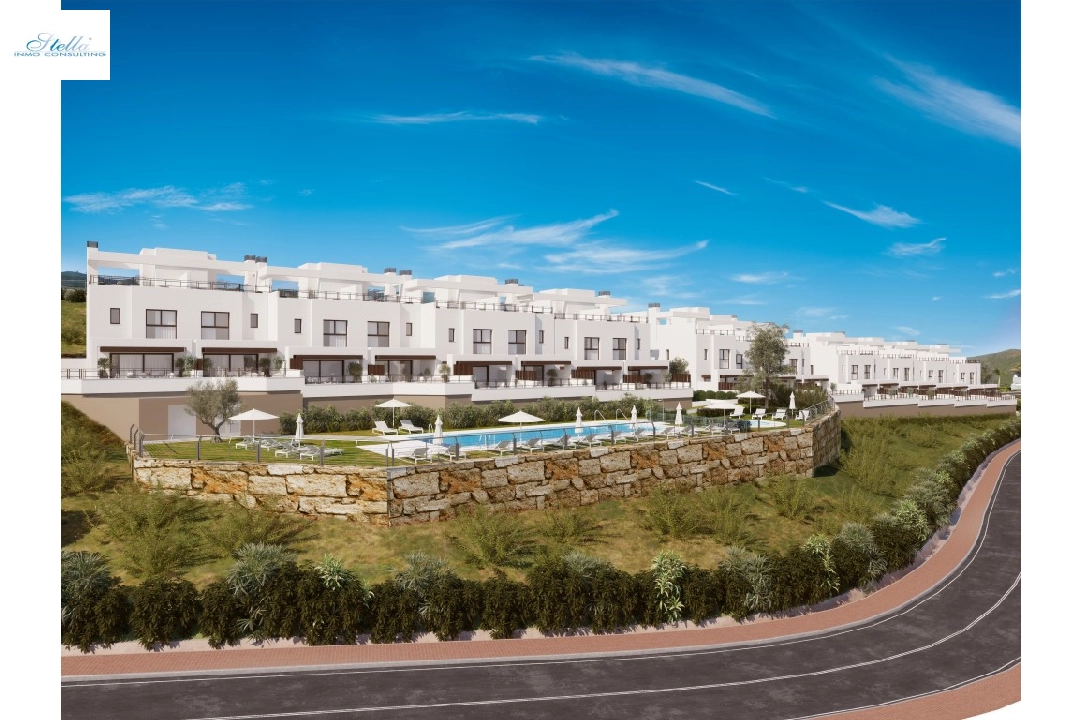 таунхаус in Mijas Golf(La Cala Golf Resort) на продажу, жилая площадь 162 м², поверхности суши 255 м², 3 спальни, 3 ванная, pool, ref.: TW-BELARIA-2-1