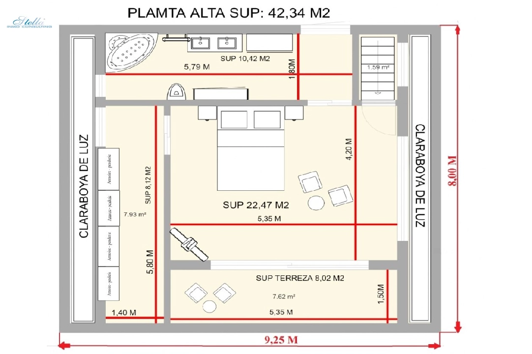 вилла in Benissa(Cala Advocat) на продажу, жилая площадь 251 м², aircondition, поверхности суши 1127 м², 3 спальни, 3 ванная, pool, ref.: BP-4297BEN-6