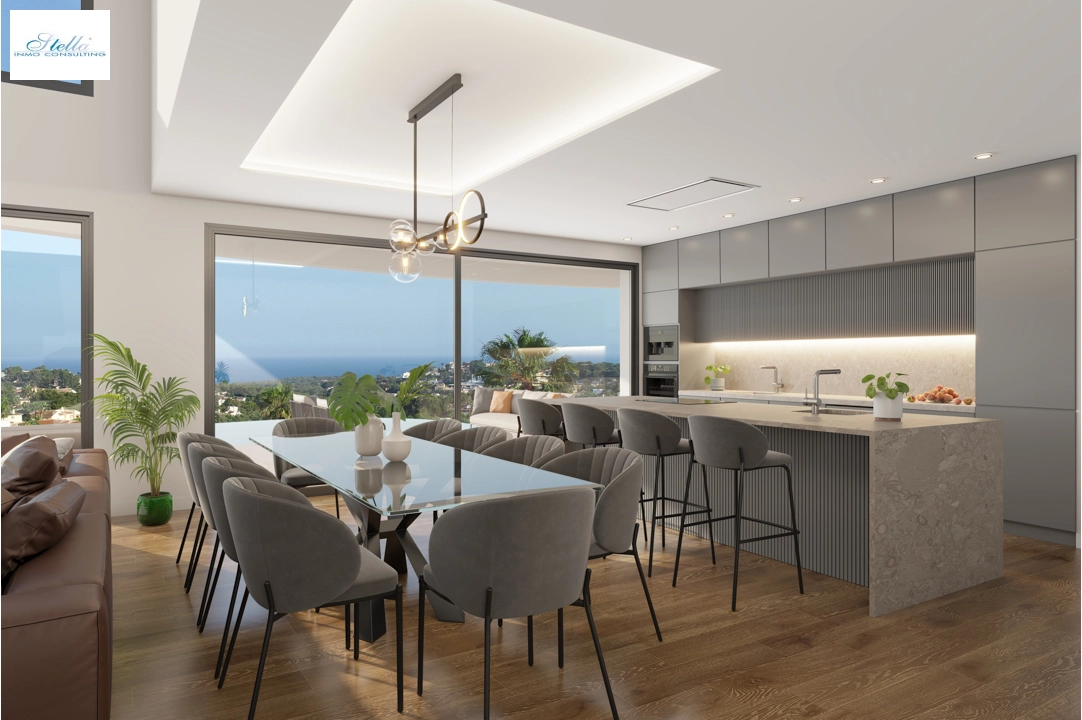 вилла in Moraira(El Tesoro) на продажу, жилая площадь 252 м², aircondition, поверхности суши 801 м², 4 спальни, 5 ванная, pool, ref.: BP-8114MOR-2