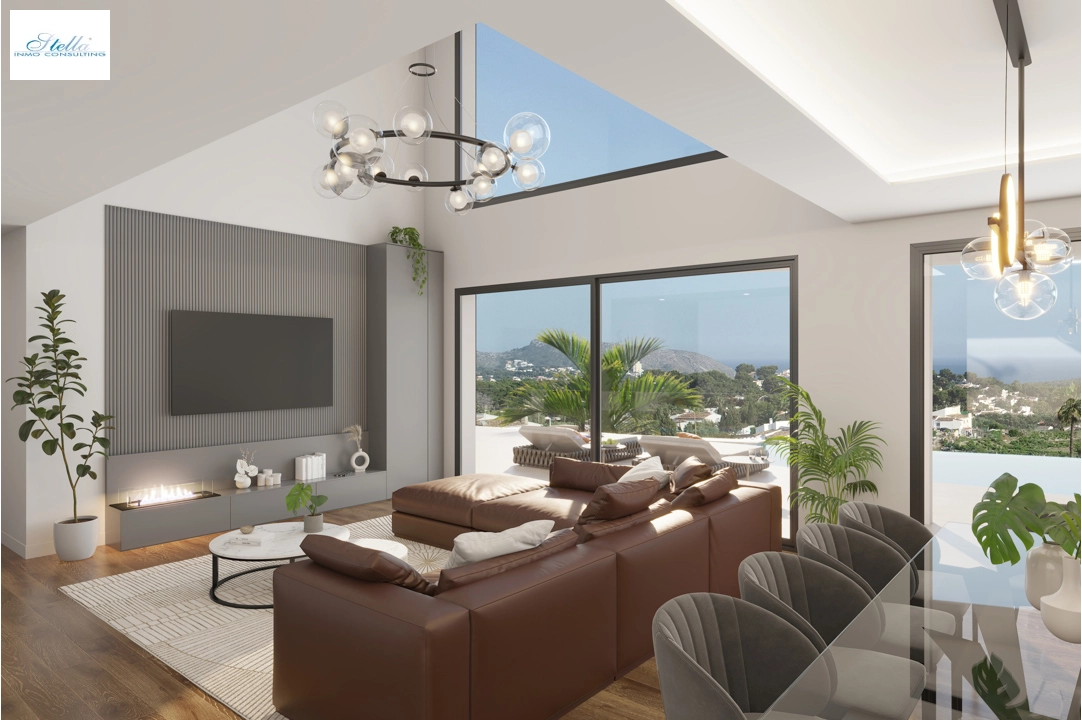 вилла in Moraira(El Tesoro) на продажу, жилая площадь 252 м², aircondition, поверхности суши 801 м², 4 спальни, 5 ванная, pool, ref.: BP-8114MOR-3