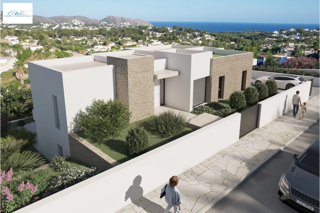 вилла in Moraira(El Tesoro) на продажу, жилая площадь 252 м², aircondition, поверхности суши 801 м², 4 спальни, 5 ванная, pool, ref.: BP-8114MOR-5