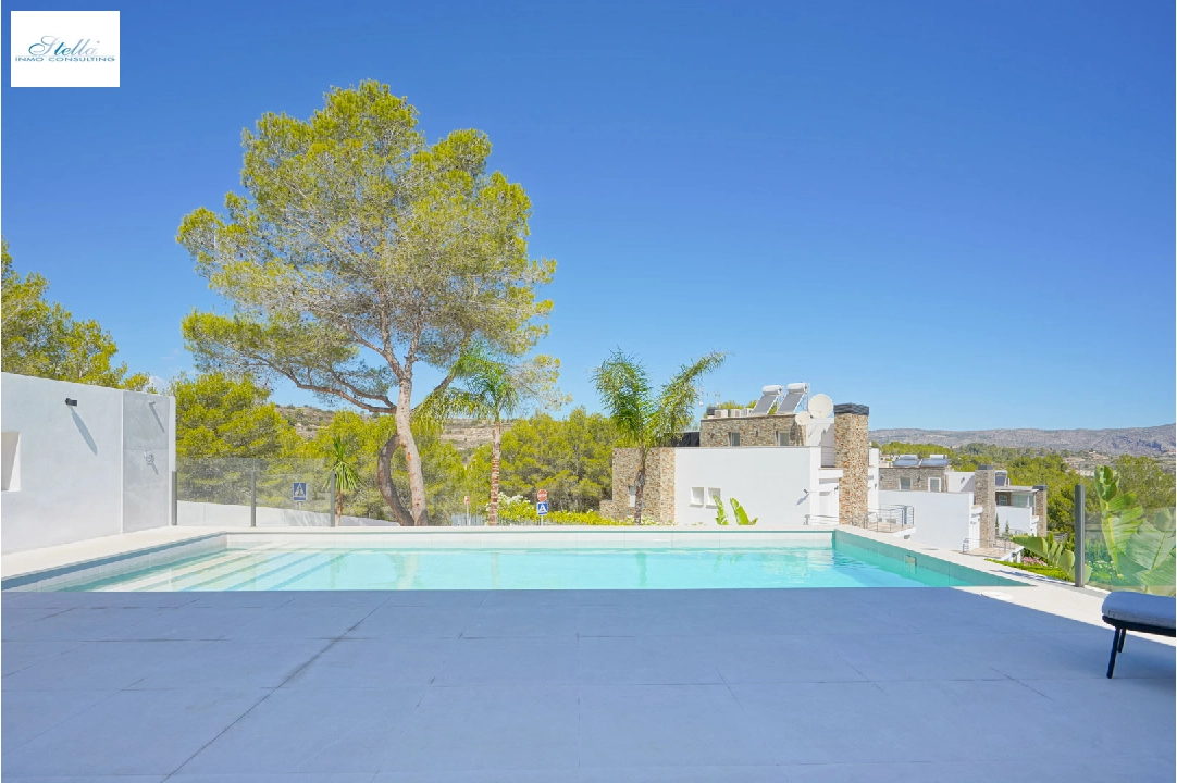 вилла in Moraira(Benimeit) на продажу, жилая площадь 560 м², aircondition, поверхности суши 800 м², 4 спальни, 4 ванная, pool, ref.: BP-4305MOR-17