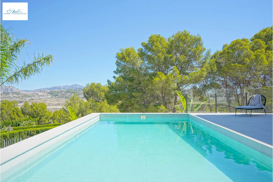 вилла in Moraira(Benimeit) на продажу, жилая площадь 560 м², aircondition, поверхности суши 800 м², 4 спальни, 4 ванная, pool, ref.: BP-4305MOR-18