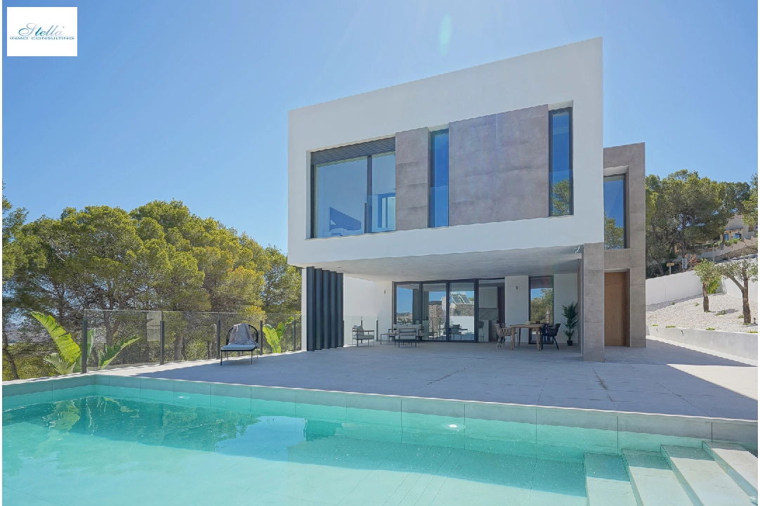 вилла in Moraira(Benimeit) на продажу, жилая площадь 560 м², aircondition, поверхности суши 800 м², 4 спальни, 4 ванная, pool, ref.: BP-4305MOR-25