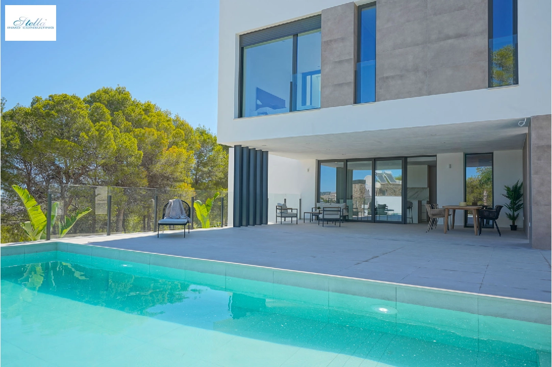 вилла in Moraira(Benimeit) на продажу, жилая площадь 560 м², aircondition, поверхности суши 800 м², 4 спальни, 4 ванная, pool, ref.: BP-4305MOR-26