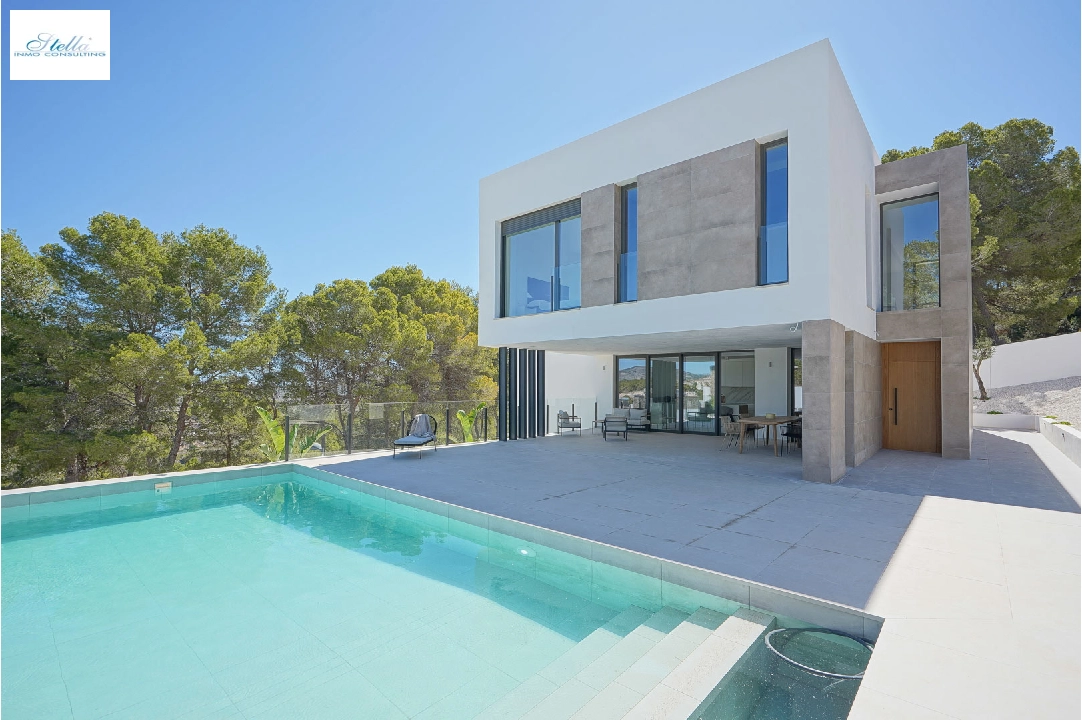 вилла in Moraira(Benimeit) на продажу, жилая площадь 560 м², aircondition, поверхности суши 800 м², 4 спальни, 4 ванная, pool, ref.: BP-4305MOR-32