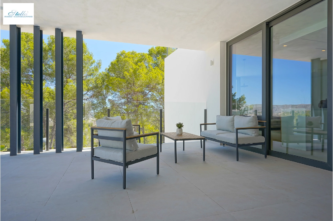 вилла in Moraira(Benimeit) на продажу, жилая площадь 560 м², aircondition, поверхности суши 800 м², 4 спальни, 4 ванная, pool, ref.: BP-4305MOR-36