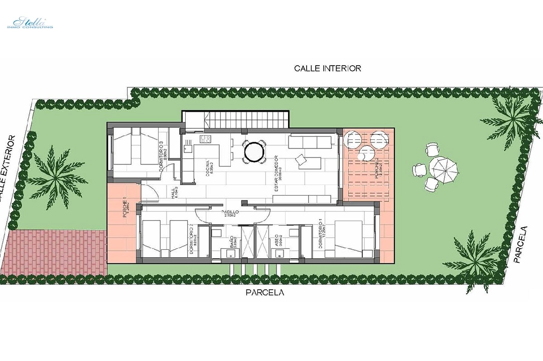 вилла in Algorfa на продажу, жилая площадь 191 м², состояние Совершенно Новый, поверхности суши 236 м², 3 спальни, 2 ванная, ref.: HA-ARN-140-E03-8