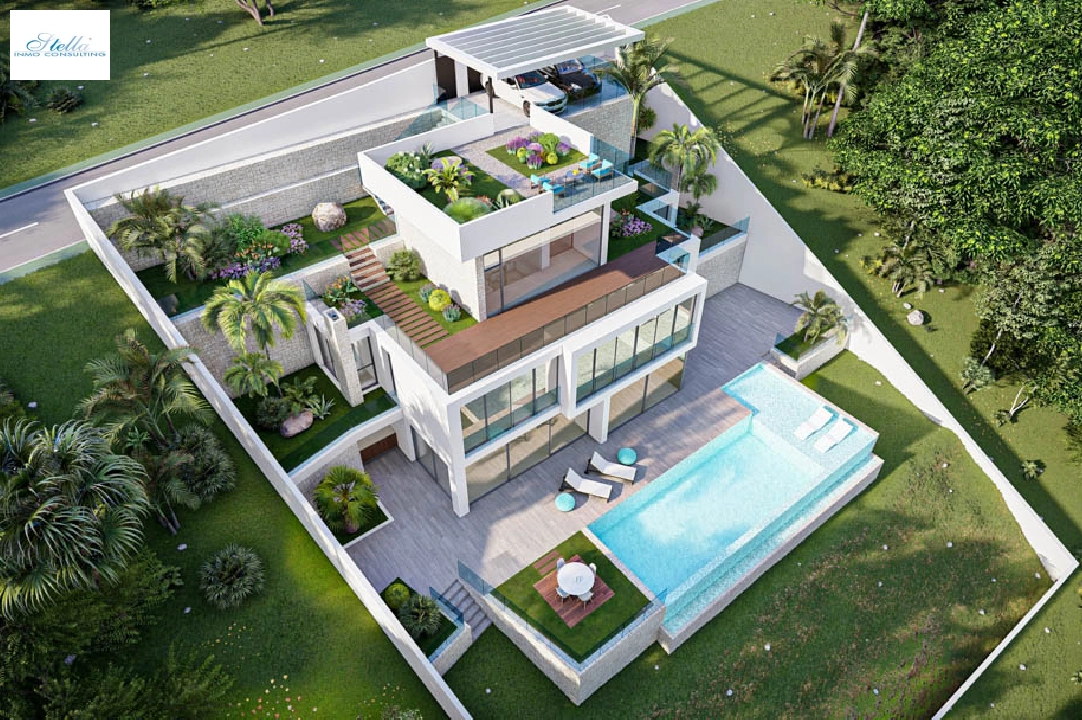 вилла in Altea(Altea Hills) на продажу, жилая площадь 560 м², aircondition, поверхности суши 817 м², 5 спальни, 5 ванная, pool, ref.: BP-7012ALT-6