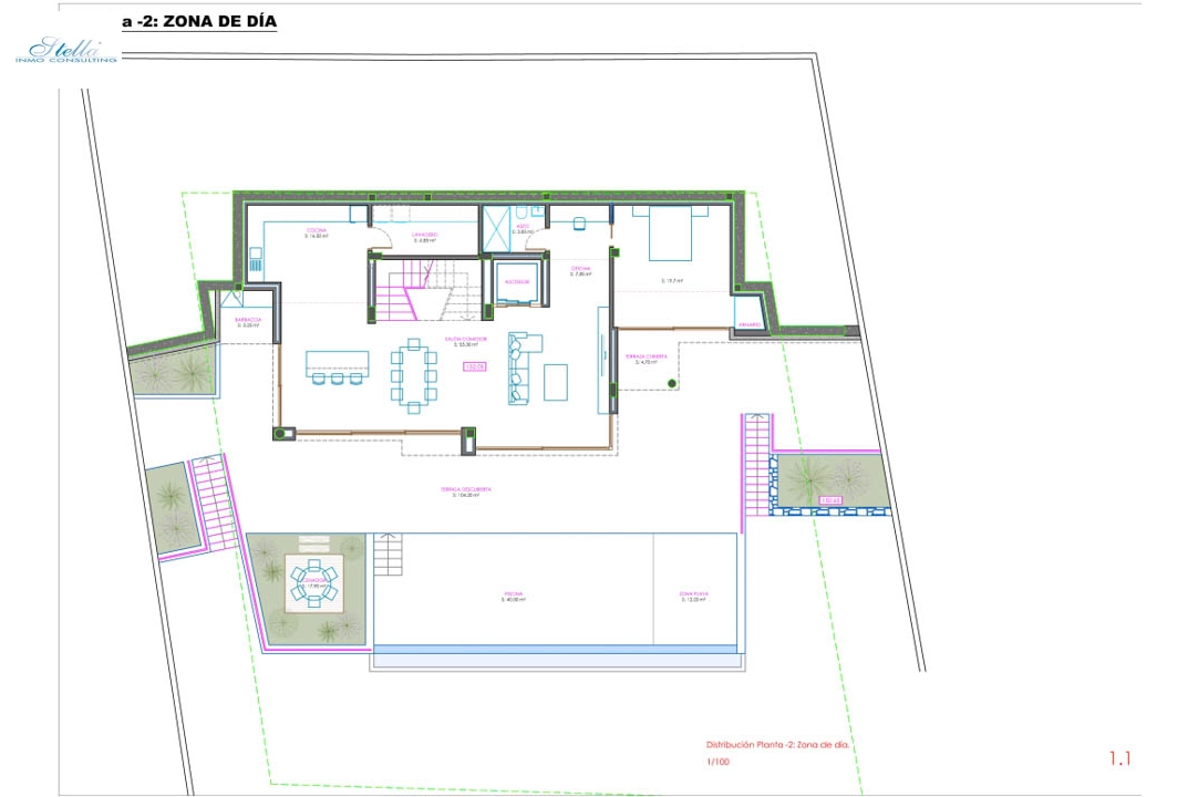 вилла in Altea(Altea Hills) на продажу, жилая площадь 560 м², aircondition, поверхности суши 817 м², 5 спальни, 5 ванная, pool, ref.: BP-7012ALT-14