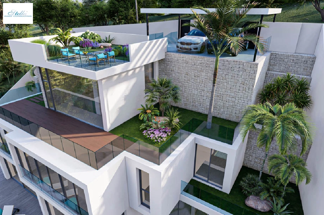 вилла in Altea(Altea Hills) на продажу, жилая площадь 560 м², aircondition, поверхности суши 817 м², 5 спальни, 5 ванная, pool, ref.: BP-7012ALT-5