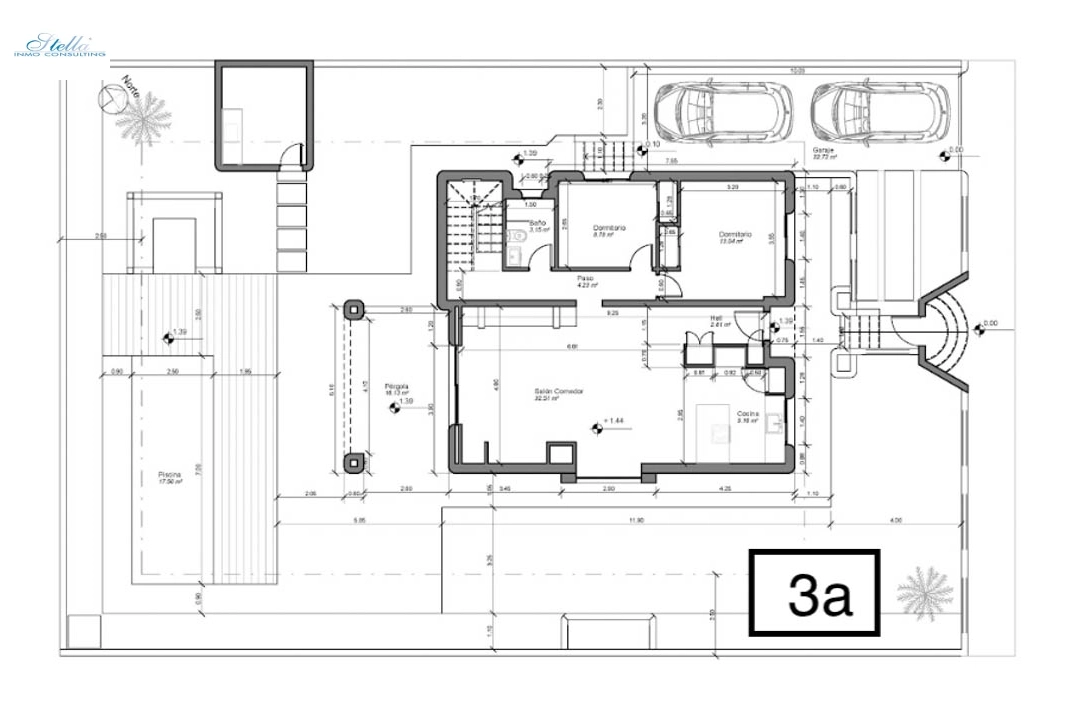 вилла in Polop на продажу, жилая площадь 107 м², aircondition, поверхности суши 509 м², 2 спальни, 1 ванная, pool, ref.: BP-7008POL-3