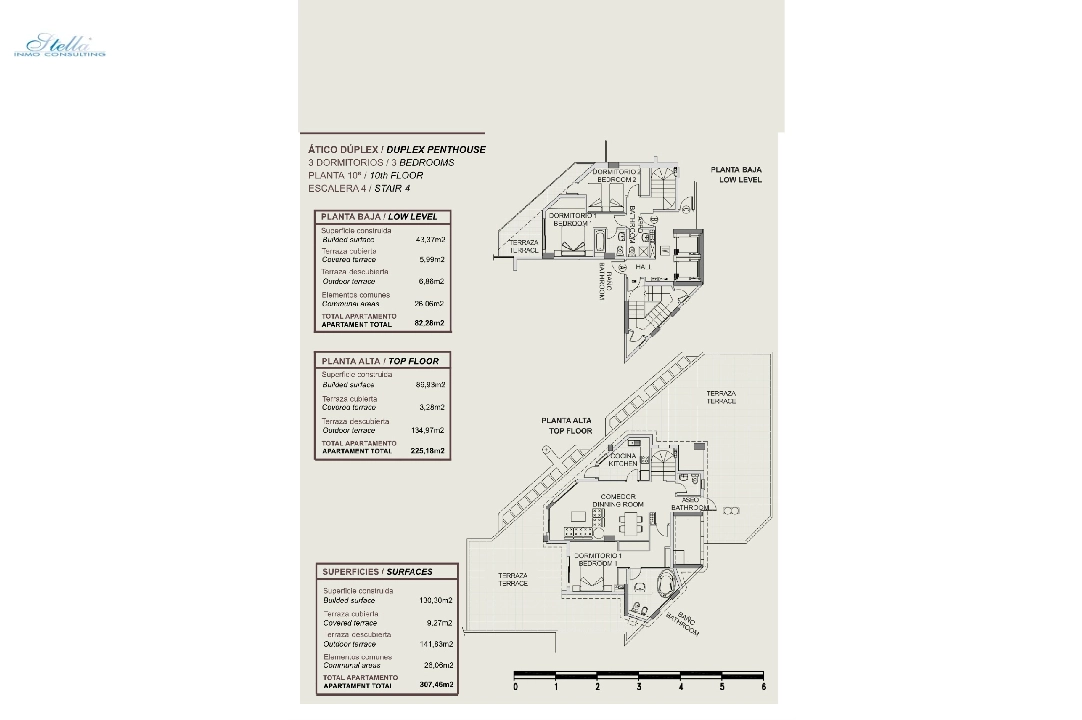 пентхаус in Calpe на продажу, жилая площадь 154 м², год постройки 2005, + KLIMA, aircondition, 3 спальни, 3 ванная, pool, ref.: BI-CA.A-029-22