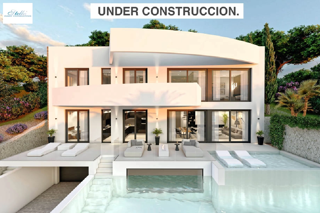 вилла in Altea(Altea La Vella) на продажу, жилая площадь 540 м², aircondition, поверхности суши 1308 м², 4 спальни, 4 ванная, pool, ref.: BP-7014ALT-30