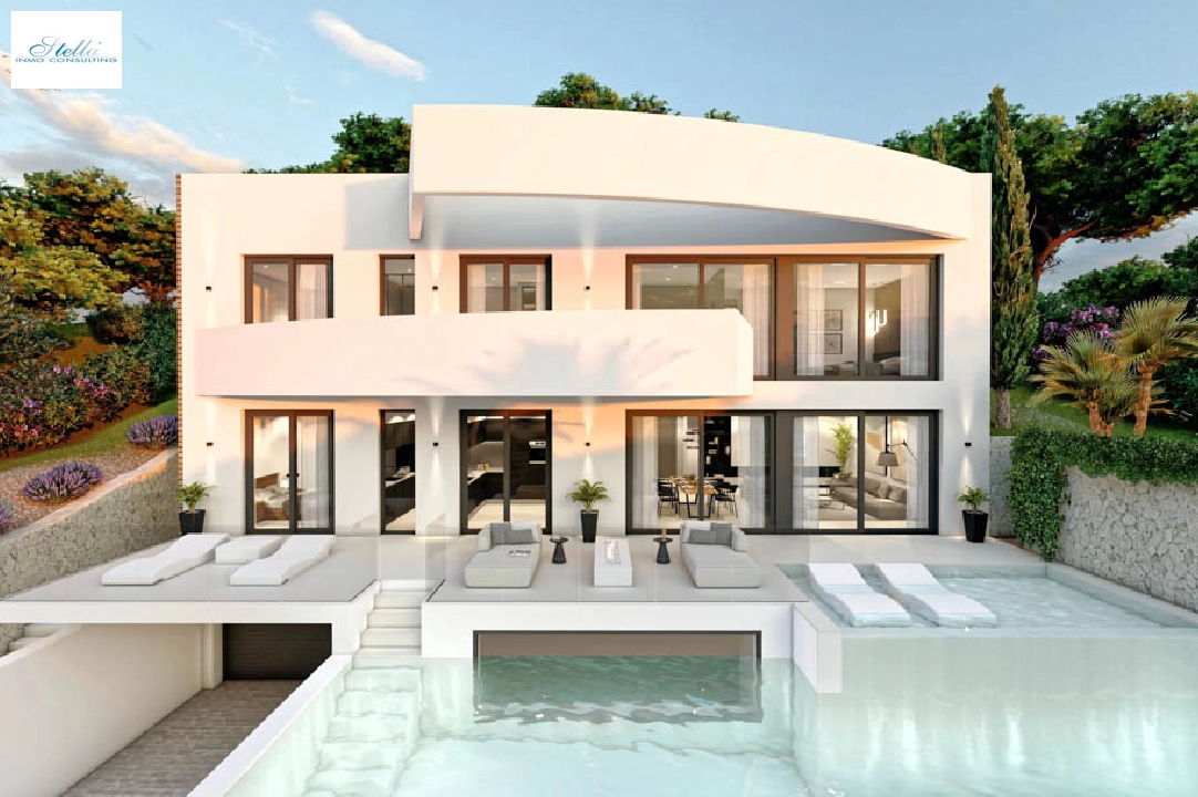 вилла in Altea(Altea La Vella) на продажу, жилая площадь 540 м², aircondition, поверхности суши 1308 м², 4 спальни, 4 ванная, pool, ref.: BP-7014ALT-31