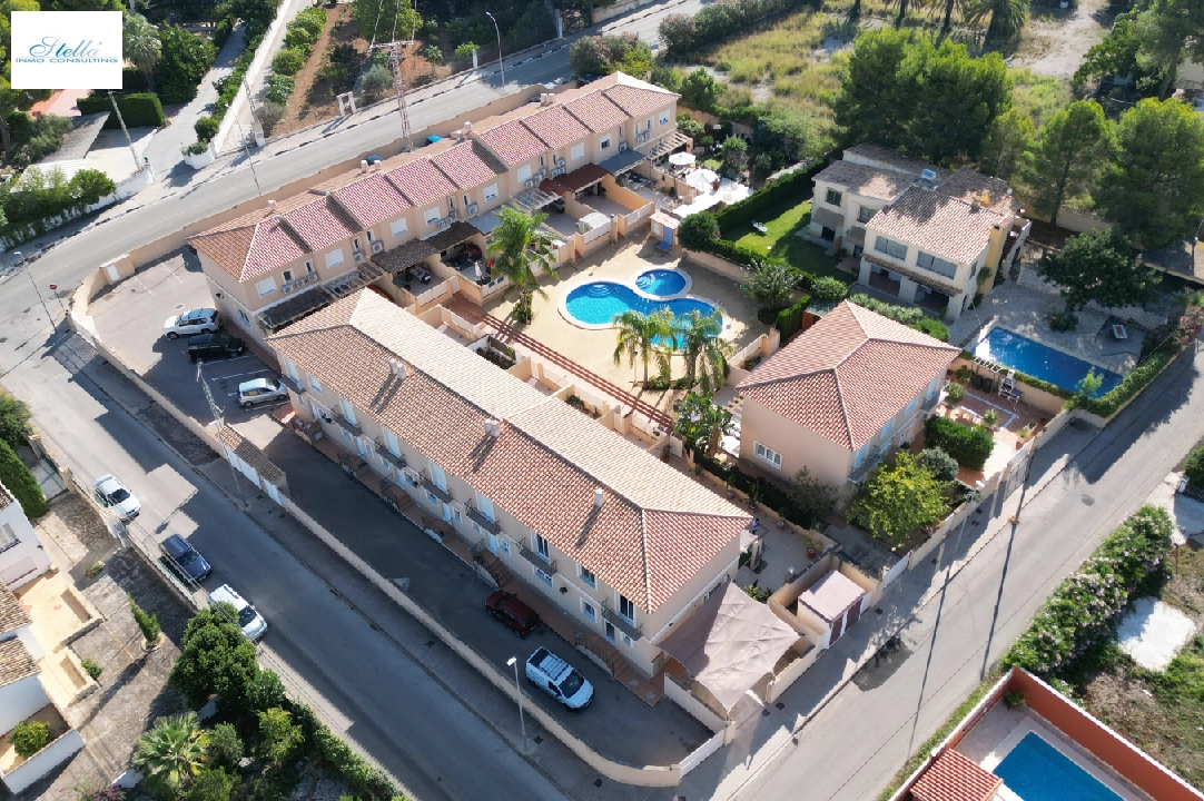 террасный дом in Denia в аренду, жилая площадь 130 м², состояние аккуратный, + KLIMA, aircondition, поверхности суши 160 м², 4 спальни, 3 ванная, pool, ref.: D-0223-5