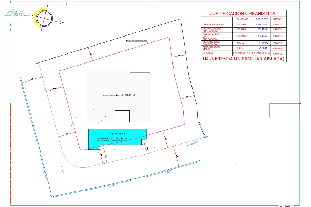 вилла in Benissa(Benissa Costa) на продажу, жилая площадь 574 м², aircondition, поверхности суши 1372 м², 4 спальни, 4 ванная, pool, ref.: BP-7015BEN-9