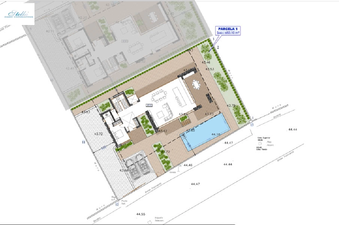 вилла in Albir на продажу, жилая площадь 494 м², aircondition, поверхности суши 683 м², 4 спальни, 4 ванная, pool, ref.: BP-7023ALB-11