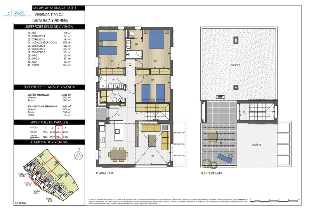 вилла in Finestrat(Sierra Cortina) на продажу, жилая площадь 150 м², aircondition, поверхности суши 410 м², 3 спальни, 2 ванная, ref.: BP-7024FIN-15