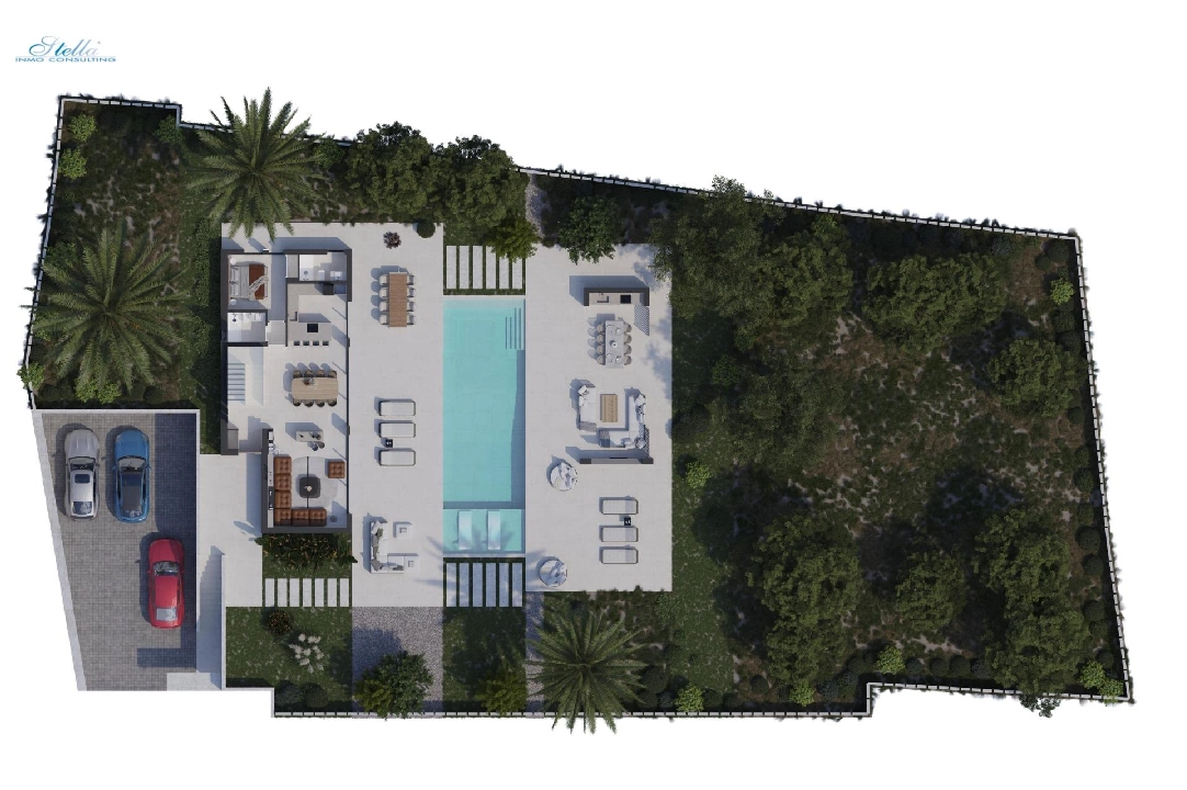 вилла in Javea - Xabia(Portichol) на продажу, жилая площадь 260 м², aircondition, поверхности суши 1000 м², 4 спальни, 5 ванная, pool, ref.: AM-12031DA-3700-15