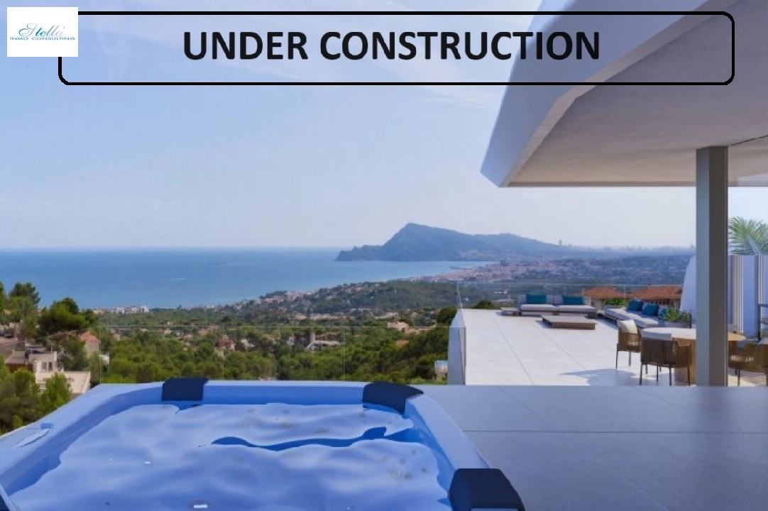 вилла in Altea(Altea Hills) на продажу, жилая площадь 610 м², aircondition, поверхности суши 1302 м², 4 спальни, 4 ванная, pool, ref.: BP-3622ALT-4