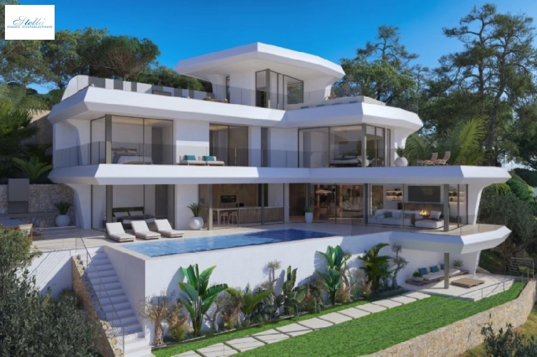 вилла in Altea(Altea Hills) на продажу, жилая площадь 610 м², aircondition, поверхности суши 1302 м², 4 спальни, 4 ванная, pool, ref.: BP-3622ALT-7