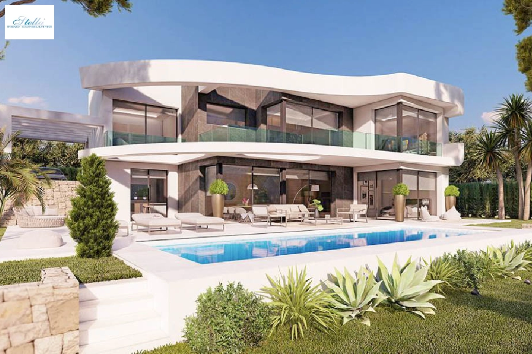 вилла in Calpe(Ortenbach) на продажу, жилая площадь 604 м², aircondition, поверхности суши 880 м², 4 спальни, 4 ванная, pool, ref.: BP-7027CAL-1