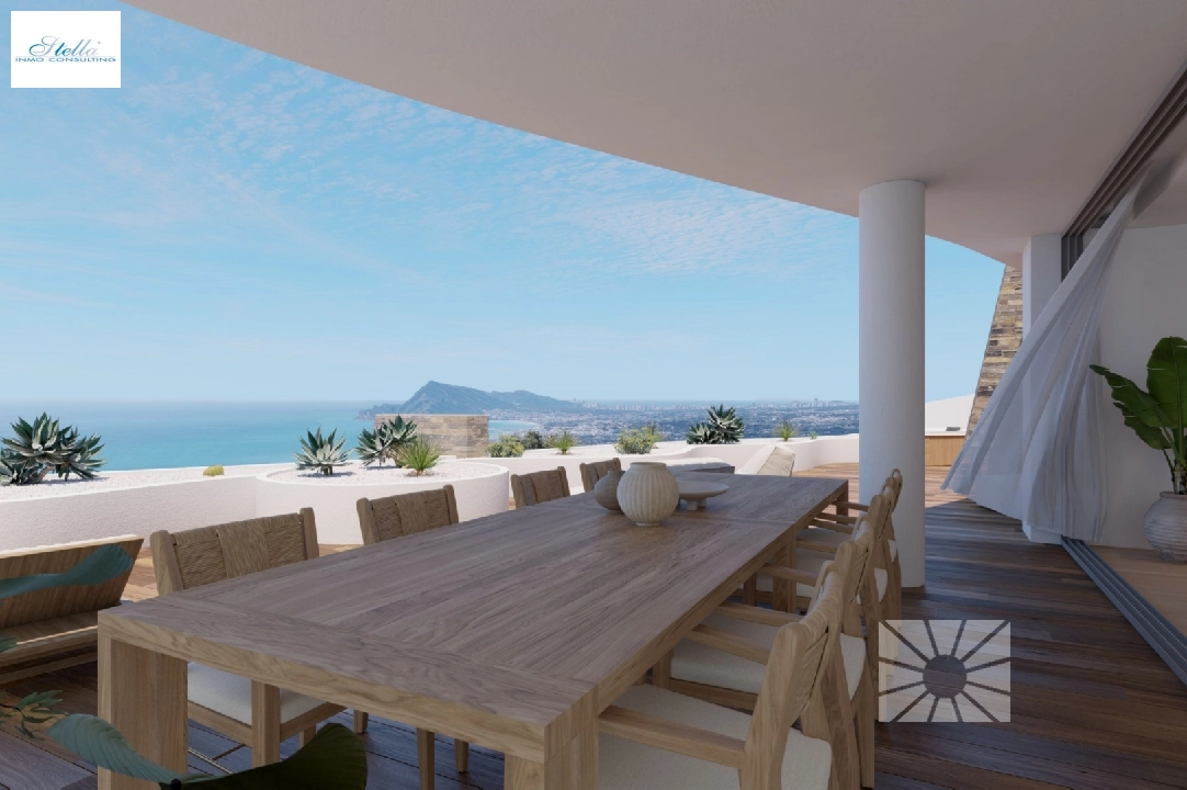 квартира in Altea(Ocean Suites Altea) на продажу, жилая площадь 243 м², 3 спальни, 3 ванная, pool, ref.: VA-HA010-1