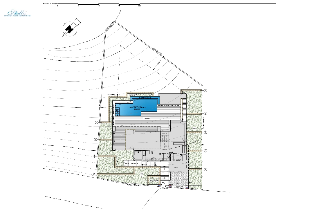 вилла in Benitachell(La Cumbre del Sol) на продажу, жилая площадь 181 м², aircondition, поверхности суши 824 м², 3 спальни, 4 ванная, pool, ref.: CA-H-1700-AMB-7